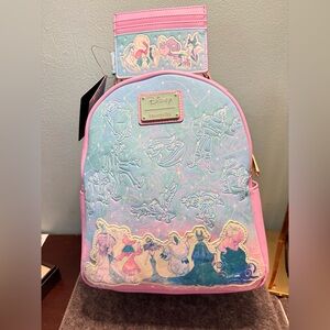 Villains Loungefly 2022 backpack & cardholder bundle NWT